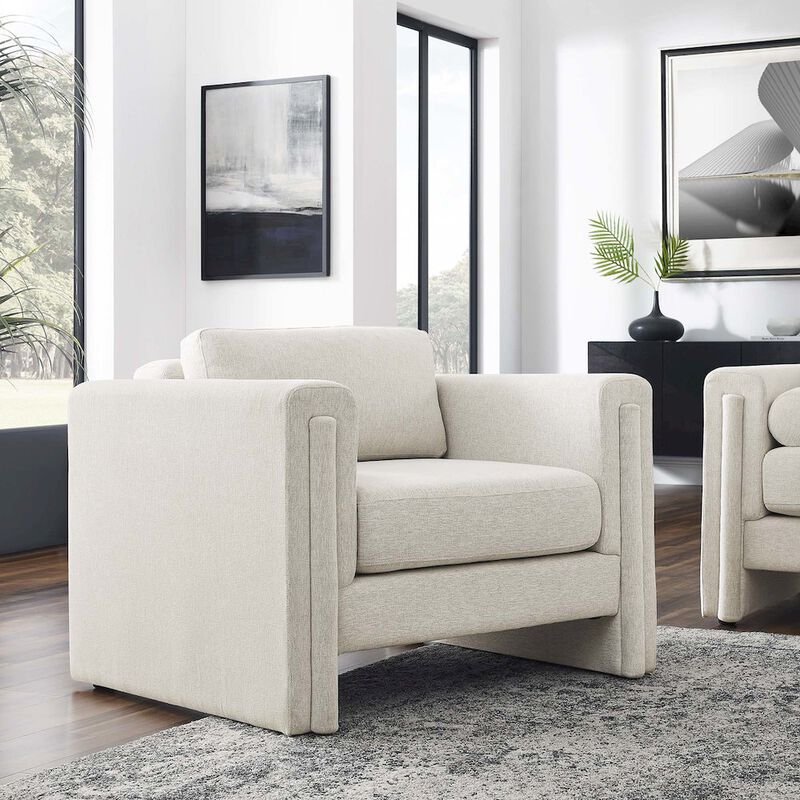Visible Fabric Armchair image number 7