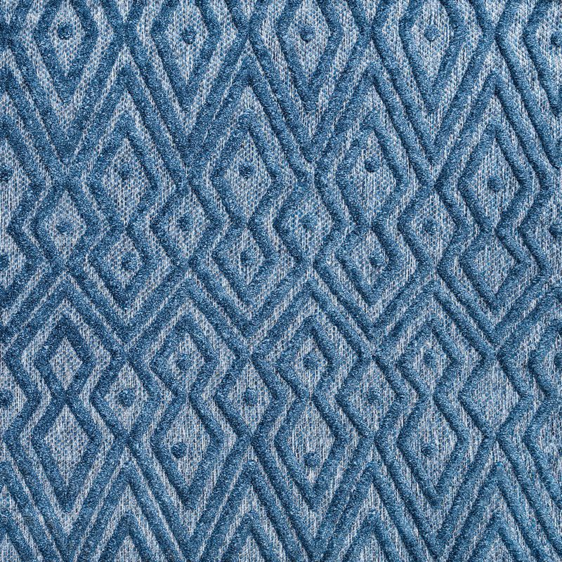 Balansat Moroccan Diamond Square Indoor/Outdoor Area Rug