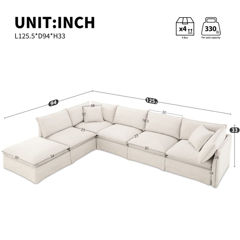 Sconza Modular Sectional Sofa image number 9