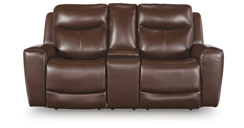Momentum Moves Power Reclining Loveseat with Console image number 0