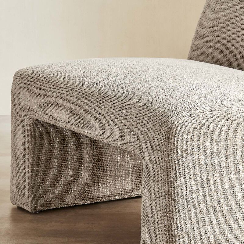 Amita Chenille Upholstered Accent Chair image number 8