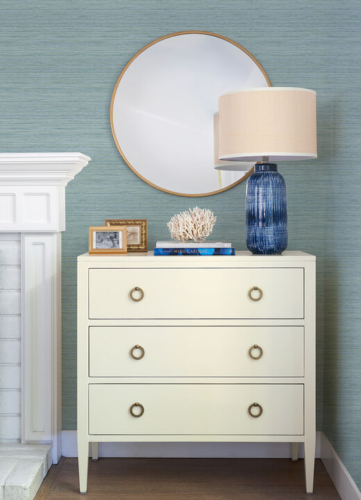 Barnaby Light Blue Texture Wallpaper