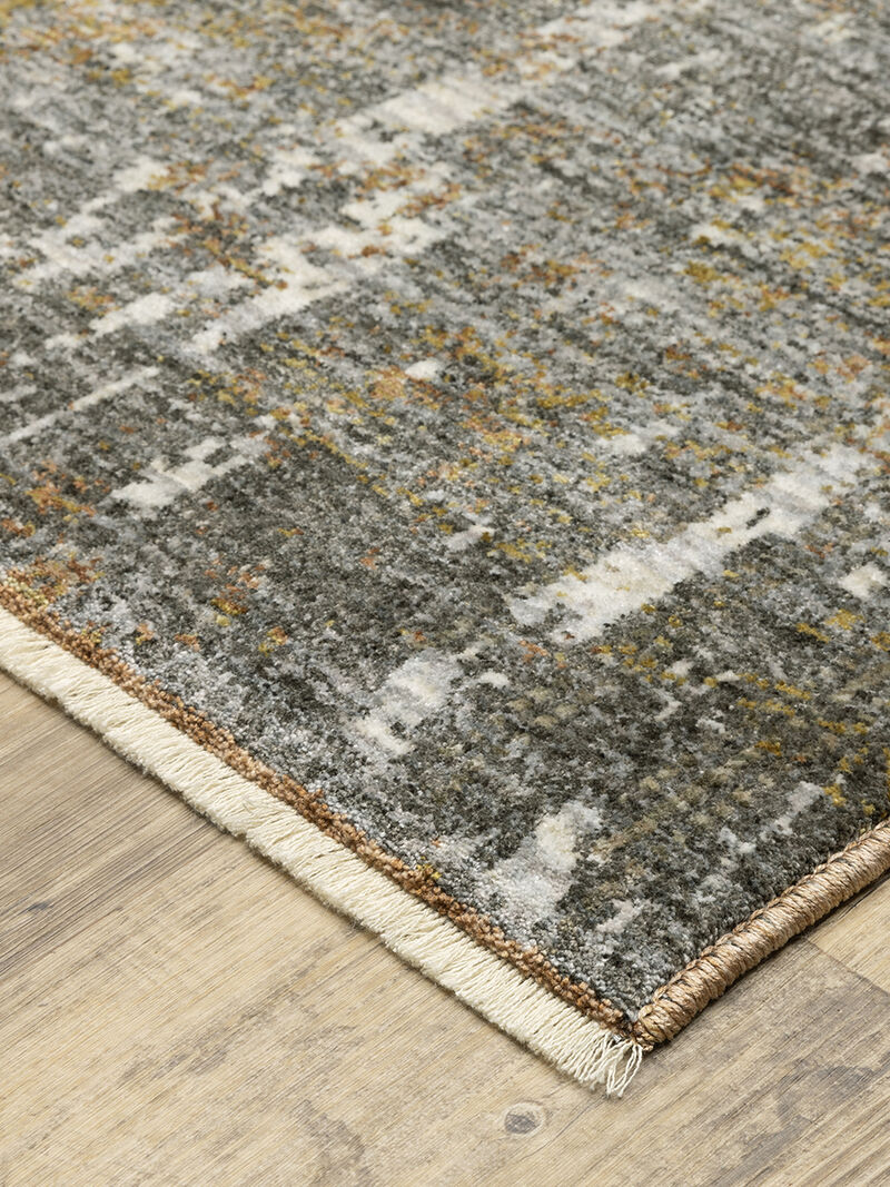 Hayden 3'3" x 5' Grey Rug