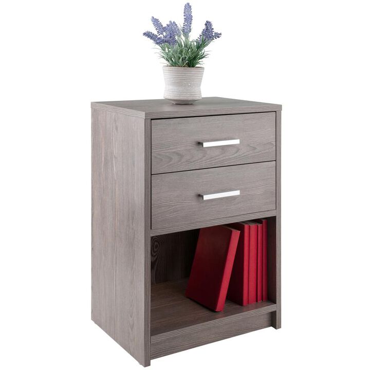 Molina Accent Table Ash Gray Finish