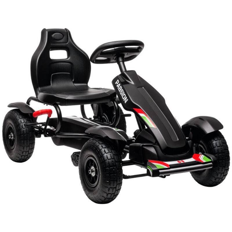 BreeBe Kids Ride On Pedal Go Kart with Sharp Steering image number 0