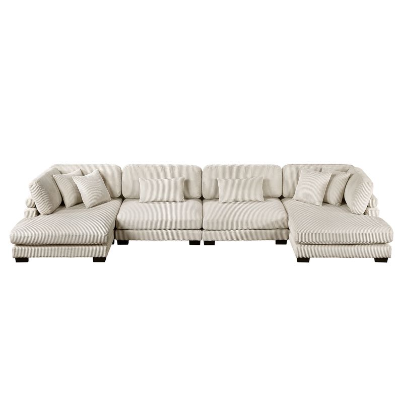 Traverse 4-Piece Double Chaise Sectional
