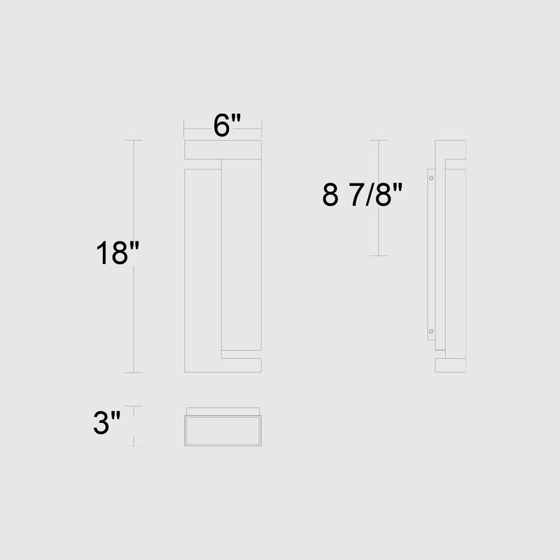Dance 18 inch LED Wall Sconce image number 4