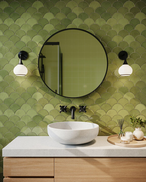 Hazel 6-in 1 Light Damp-Rated Wall/Vanity Light