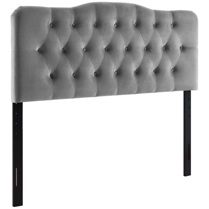 Modway - Annabel Queen Diamond Tufted Performance Velvet Headboard