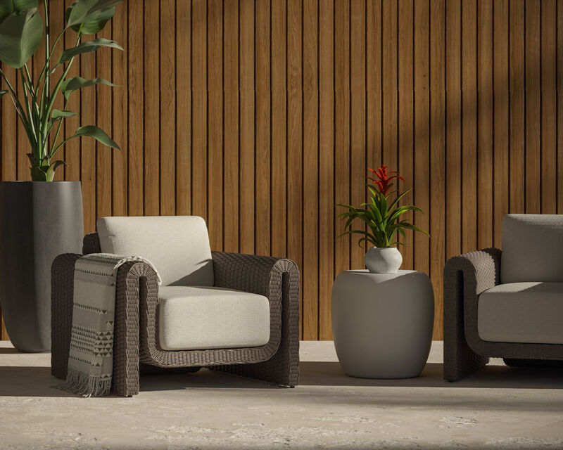 Tibi Grey Armchair image number 1