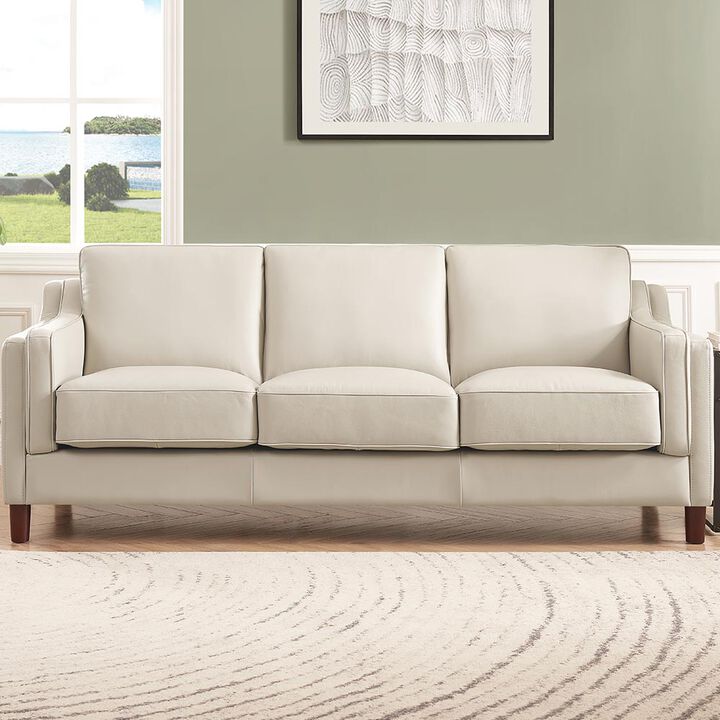 Bella Top Grain Leather Sofa