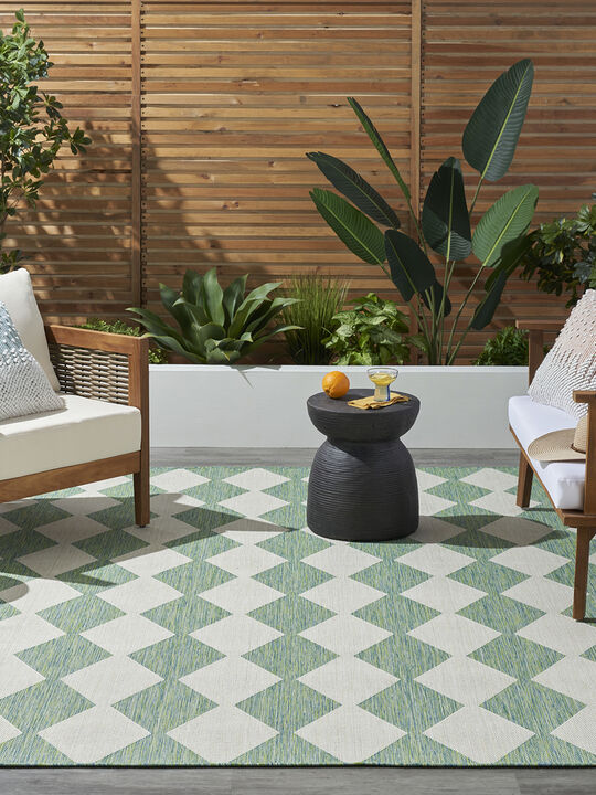 Positano POS04 Blue/Green 8' x 10' Rug