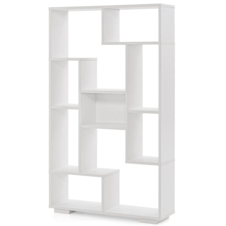 Hivvago 47-Inch Tall Bookshelf for Home Office Living Room