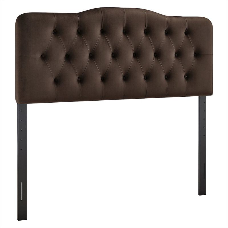 Annabel Stain-Resistant Performance Velvet Full Headboard image number 0