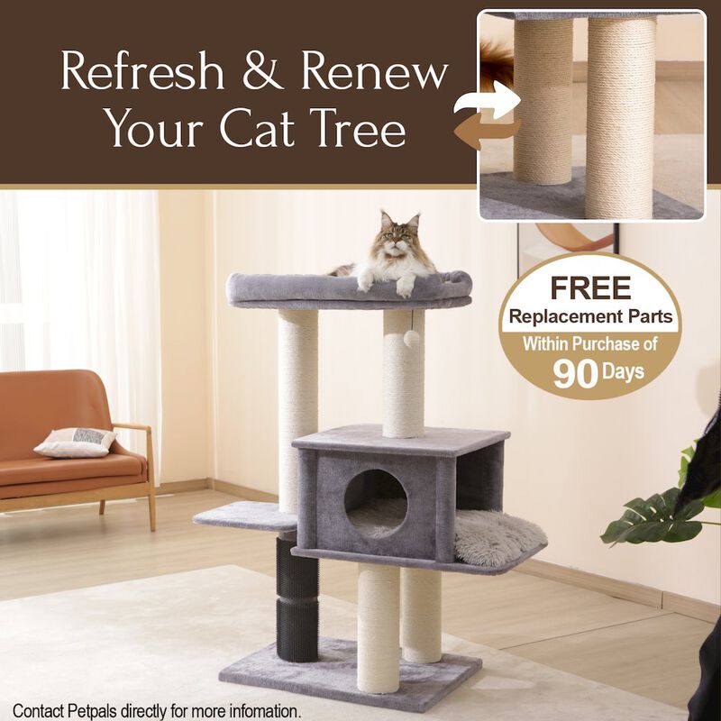 Petpals Grand Maine Coon 5-Level Cat Tree