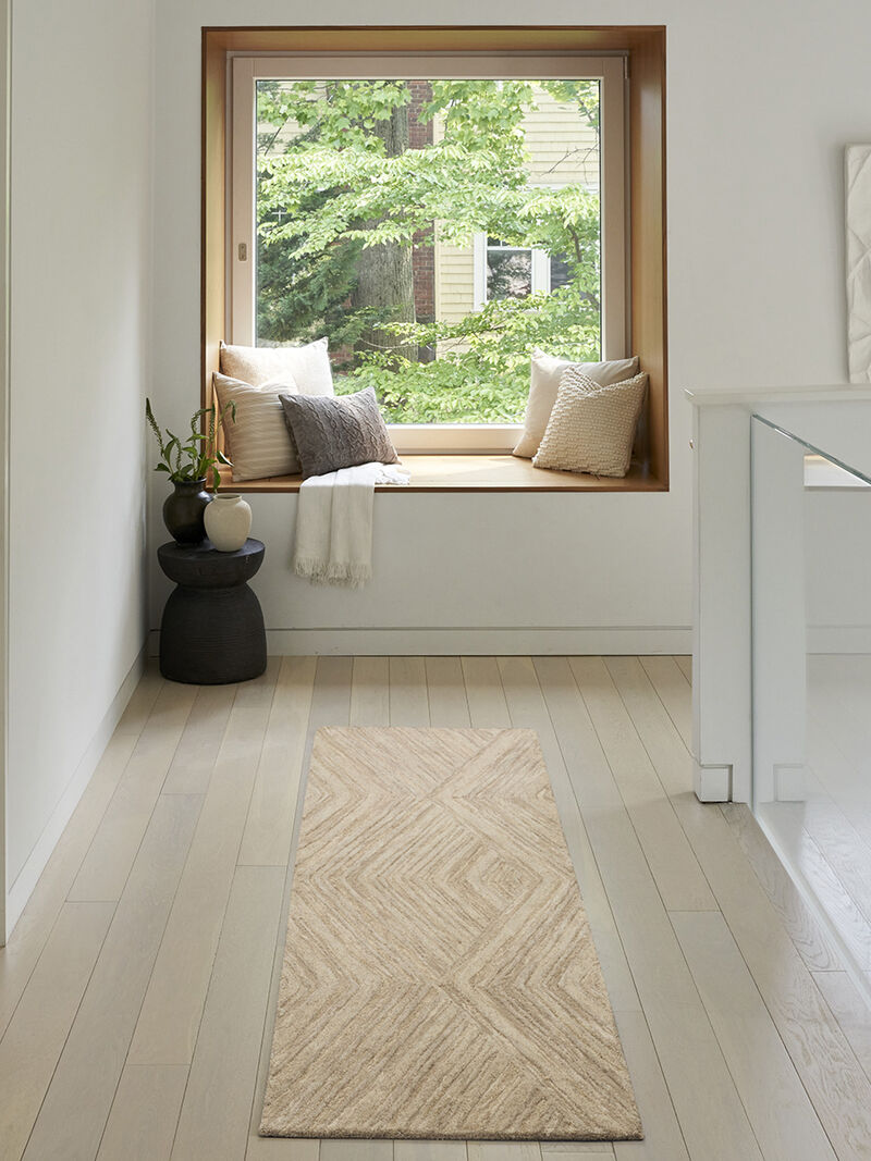 Graceful GRU03 Taupe 2'3" x 7'6" Rug