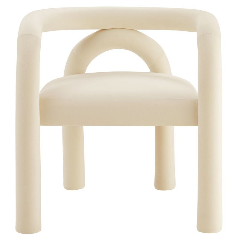 Astrid Performance Velvet Dining Chair image number 5