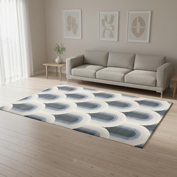HomeRoots Geometric Area Rug