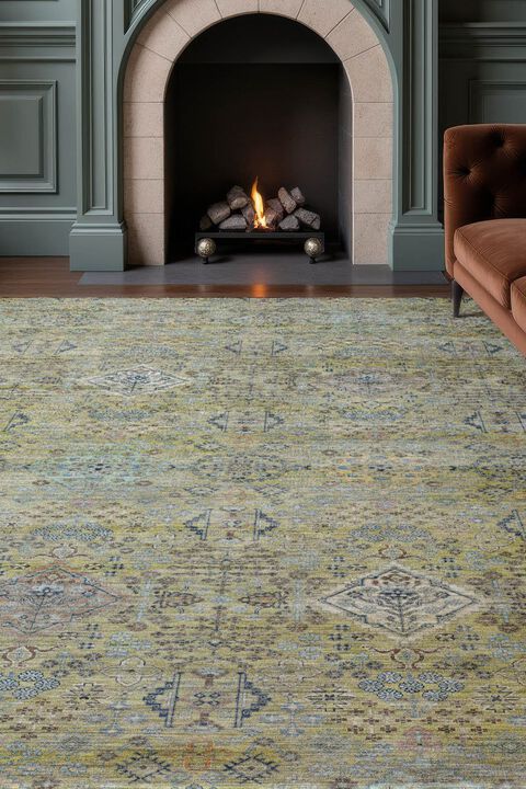 Aristo AR1 Aloe 1'8" x 2'6" Rug