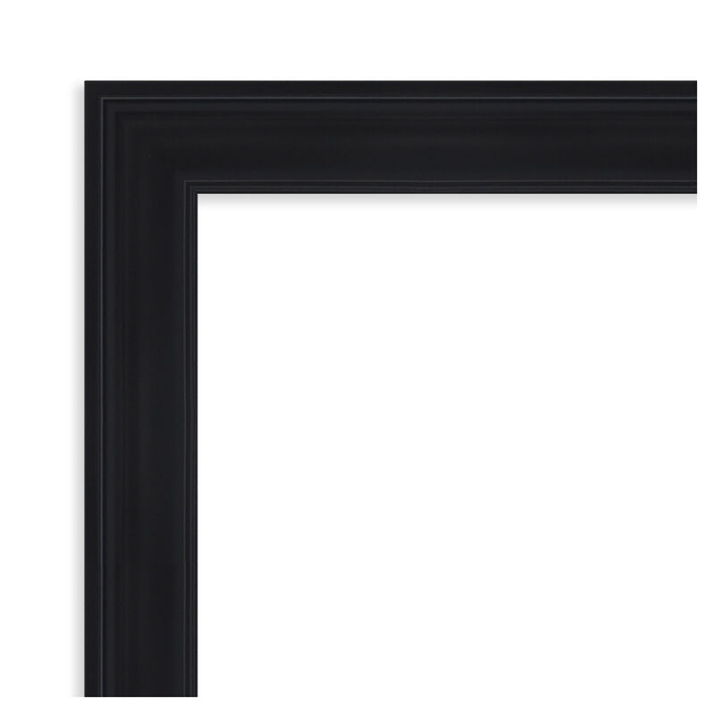 Abbey Black Beveled Framed Wall Mirror image number 3