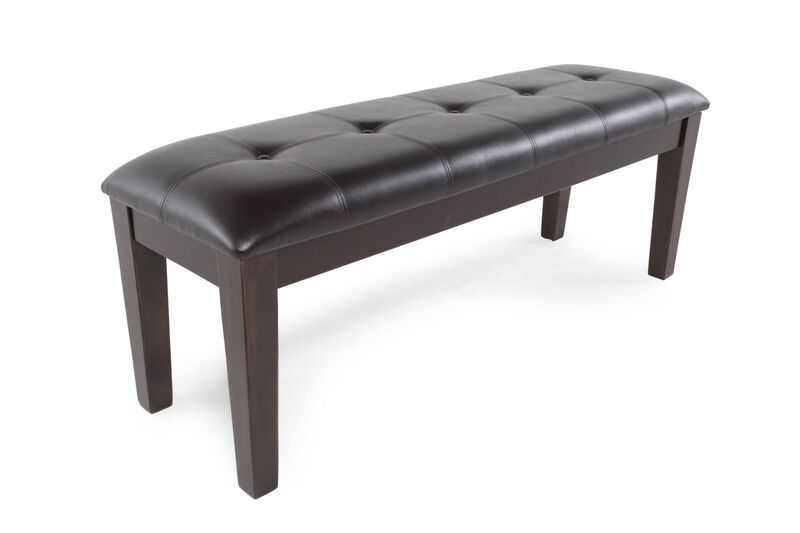 Haddigan Large Upholstered Dining Room Bench image number 1