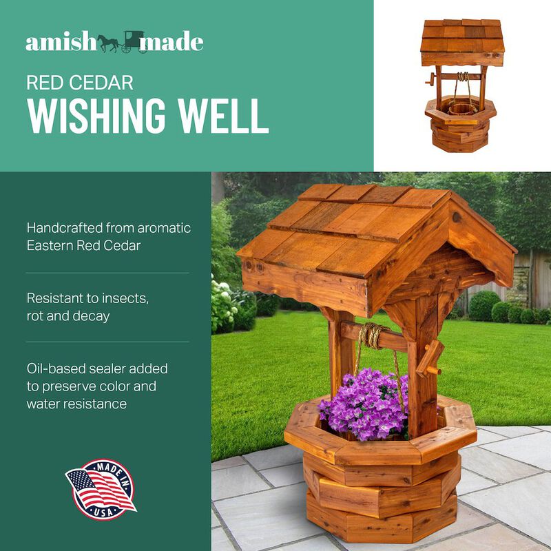 American Furniture Classics 37" Medium Wishing Well image number 5