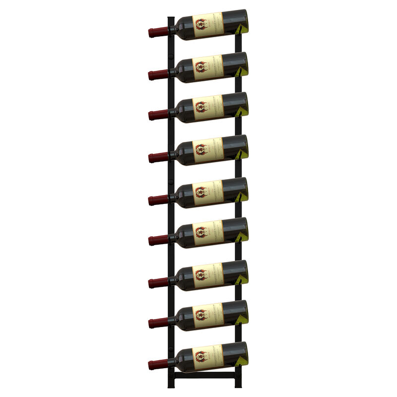 Rust proof Wall Mounted Wine Rack for 6/9/12 Bottles