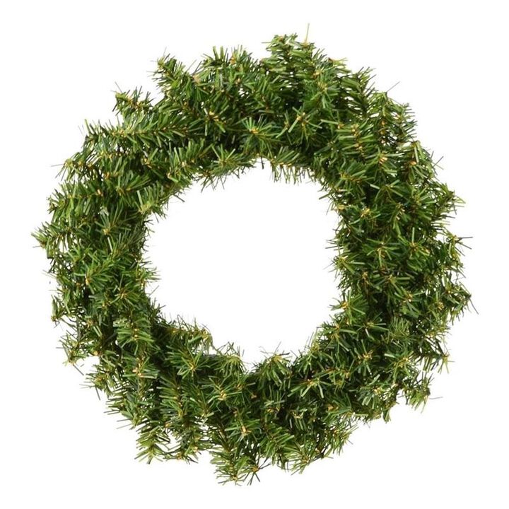 Vickerman 12" Mini Pine Unlit Artificial Christmas Wreaths in Green (Set of 4)