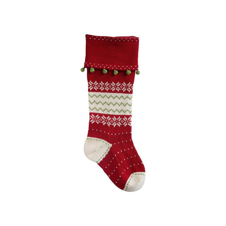 Nordic Smooth-Cuff Stocking