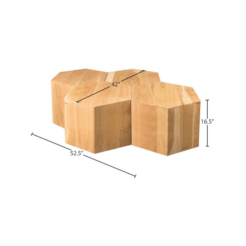 Meridian Furniture Eternal Natural Coffee Table