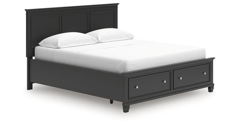 Lanolee California King Panel Storage Bed image number 0