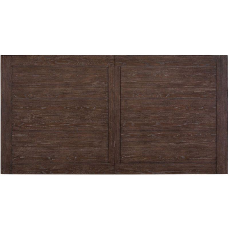 Liberty Furniture Rectangular Table for Dining Room with Self Storing Leaf - Satin Espresso Oak image number 4