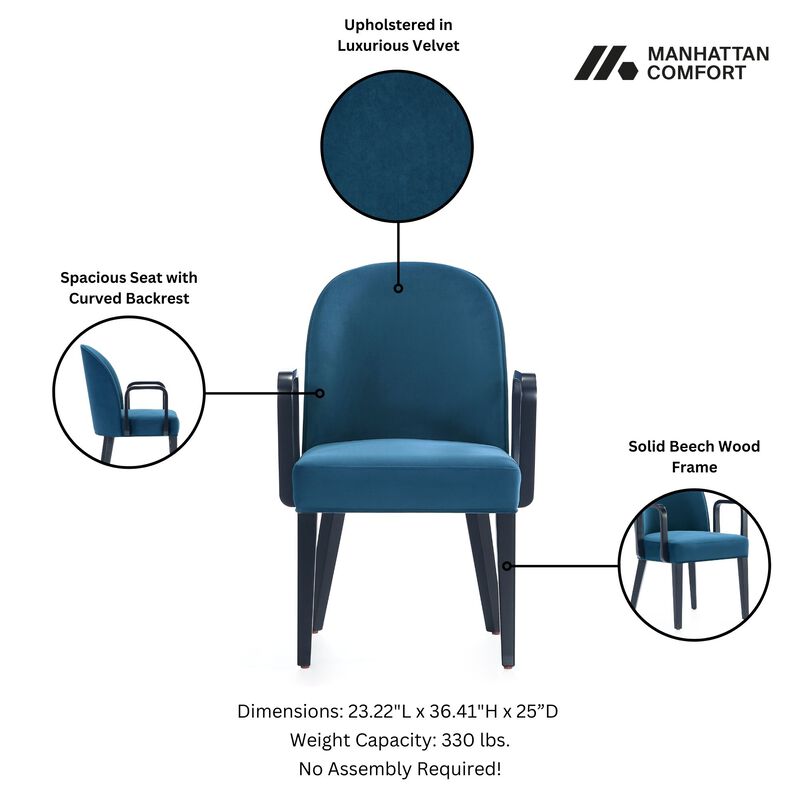 Hillman Blue Dining Chair