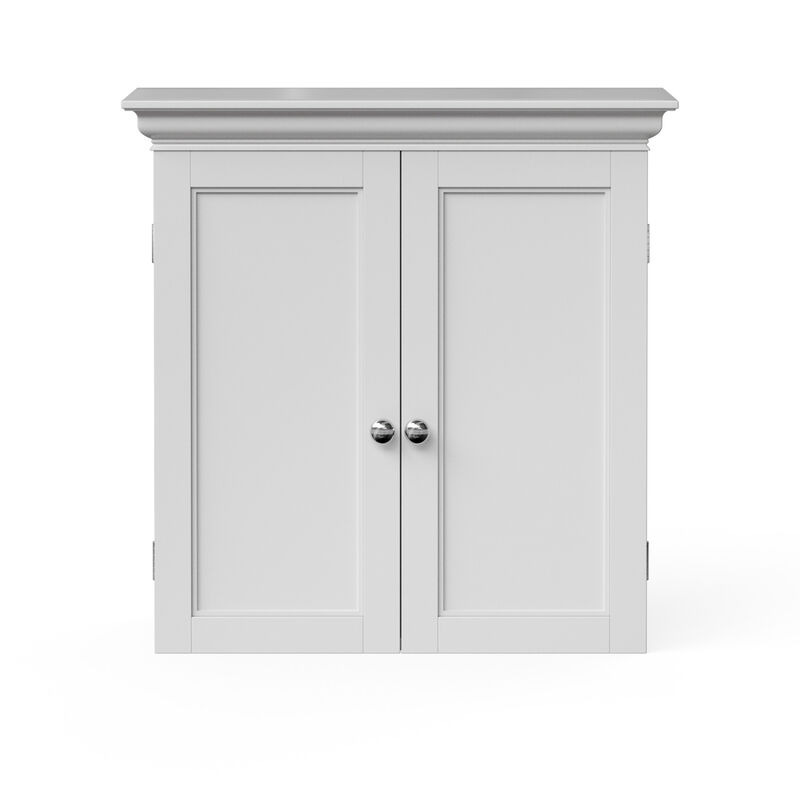 Stratford Removable Two-Door Wall Cabinet, White image number 0