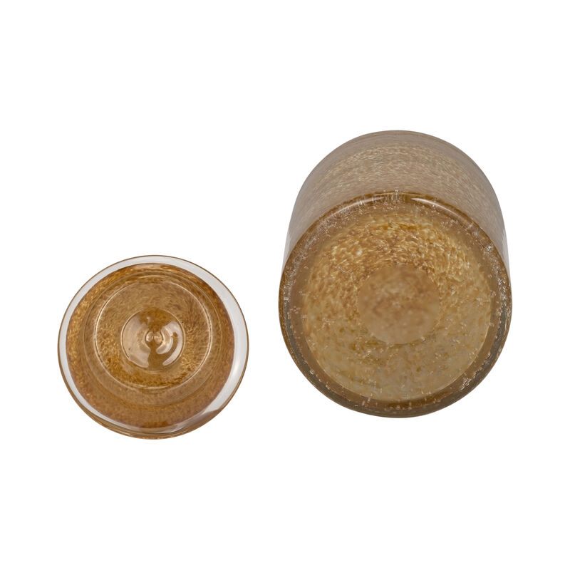 Glass 10in Jar w/ Knot Lid image number 4