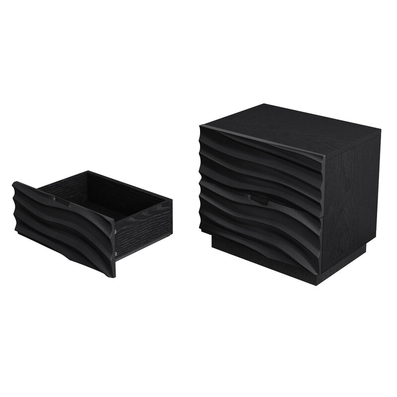 Zatsuk Solid Wood Nightstands image number 6