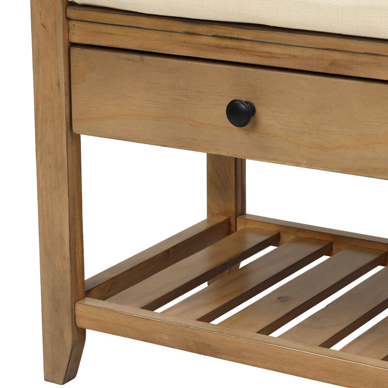 Merax Multipurpose Entryway Storage Bench