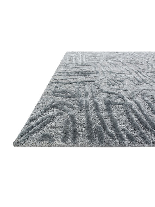 Juneau JY06 Light Blue/Light Blue 3'6" x 5'6" Rug