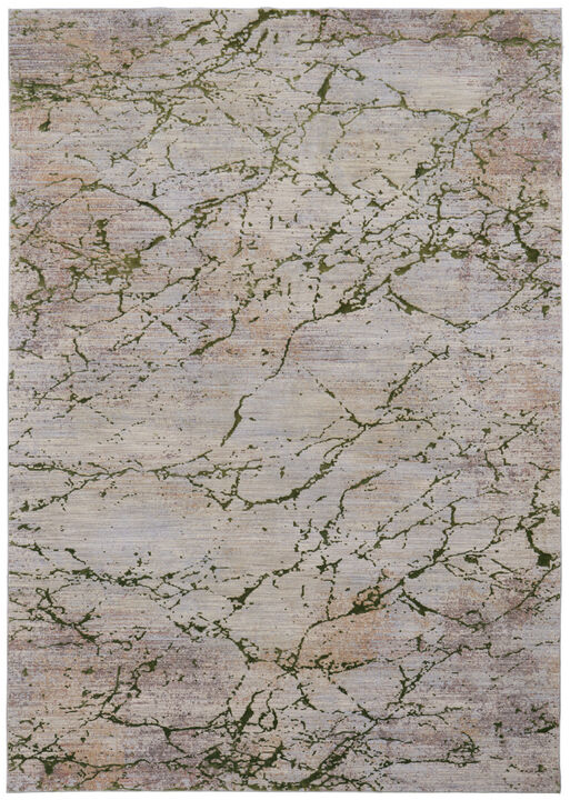 HomeRoots Abstract Power Loom Area Rug