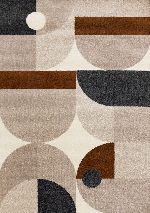HomeRoots Geometric Area Rug