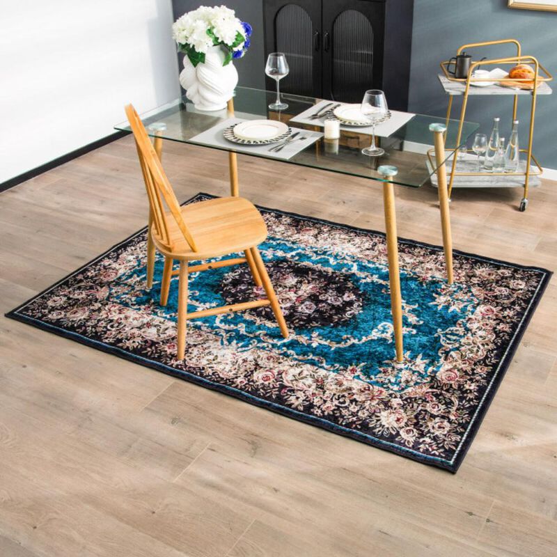 Hivvago Area Rug with Non-Shedding Surface and Anti-slip Bottom