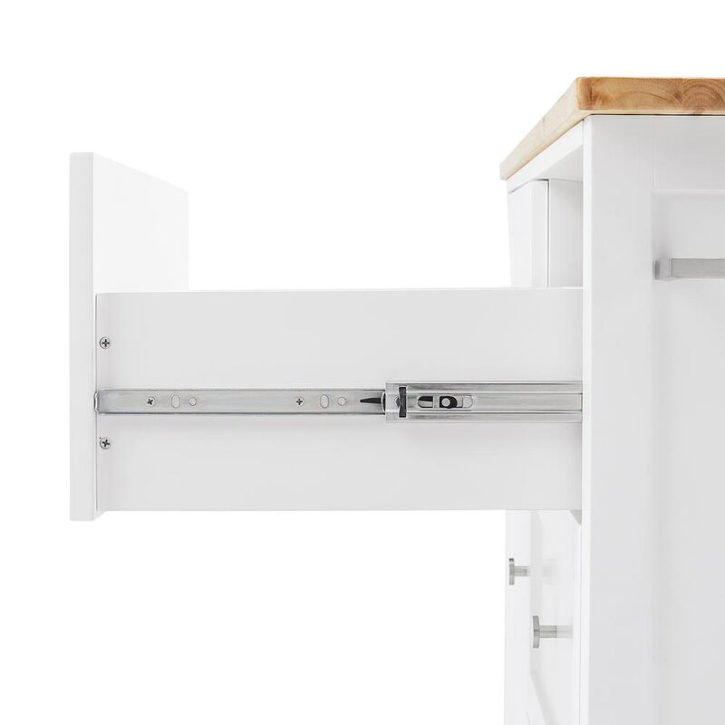 Crosley Furniture Soren Wood Top Kitchen Island/Cart