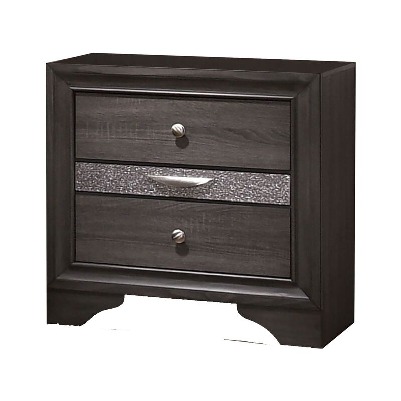 Bedroom Set, Wood, 3 Piece Set with 2 Nightstands image number 3