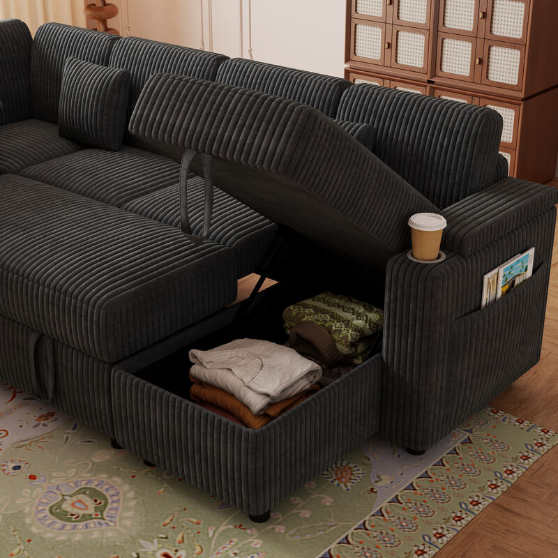Saslip 100-inch pull-out Sectional image number 4