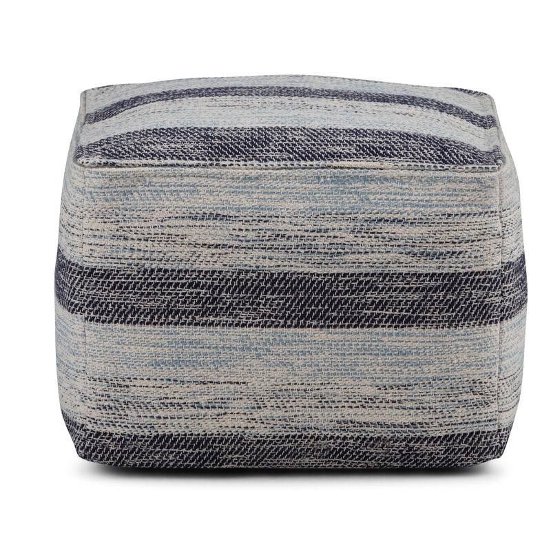 Clay Square Pouf