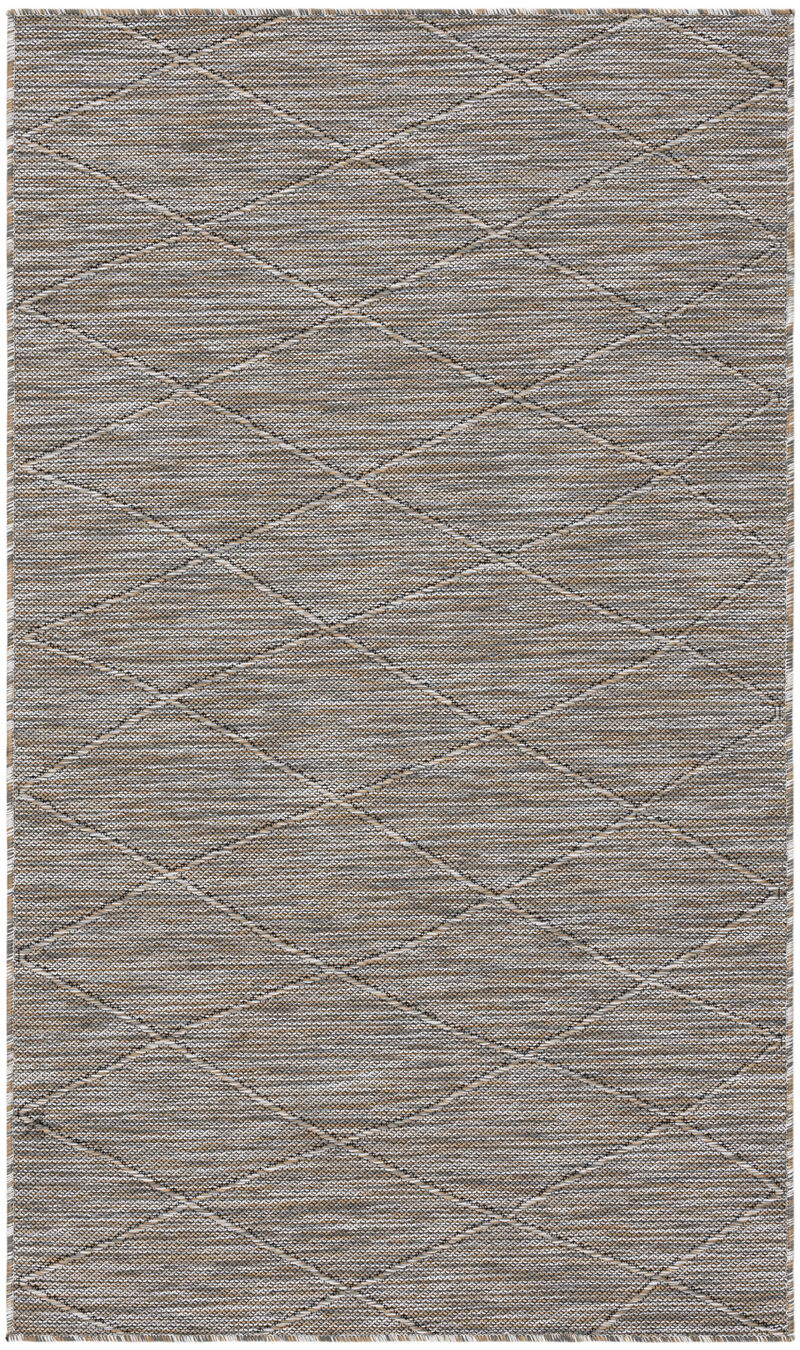 HomeRoots Geometric Indoor Outdoor Area Rug image number 0