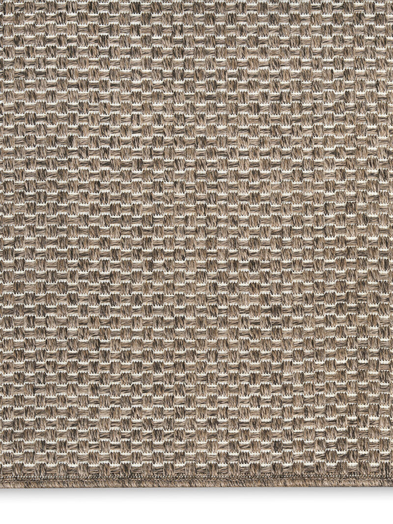 Tulum TLM03 Brown 2' x 6' Rug image number 5