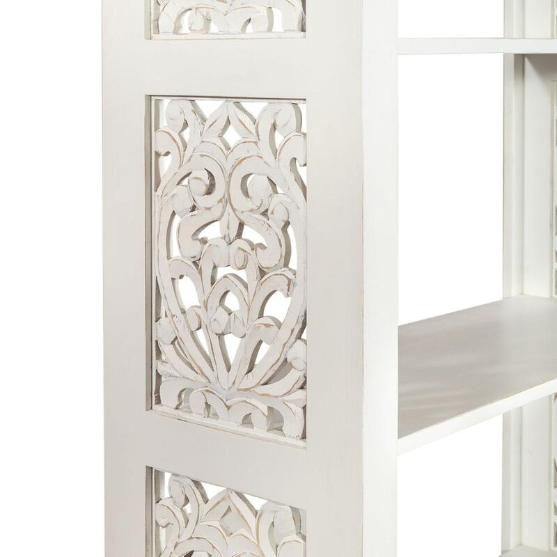 Liberty Furniture Trellis Lane Accent Bookcase in Weathered image number 4