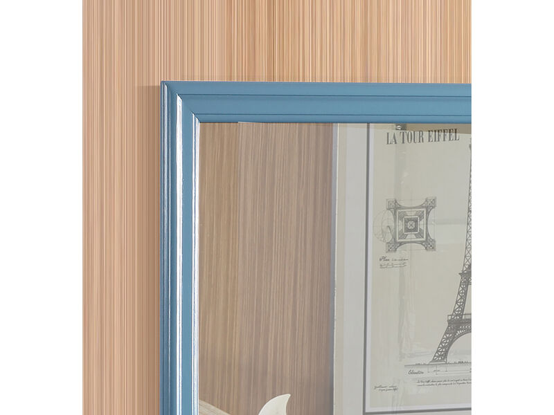 38 in. x 38 in. Classic Square Framed Dresser Mirror