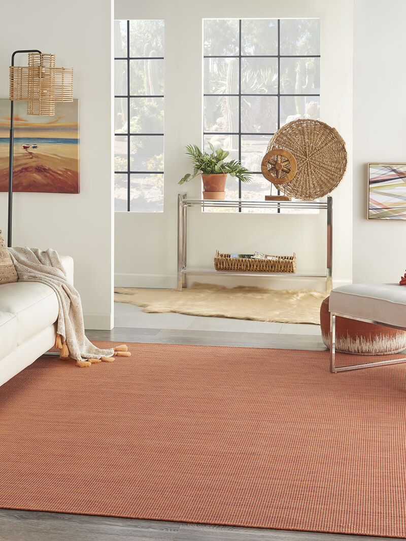 Positano POS01 Terracotta 10' x 14' Rug